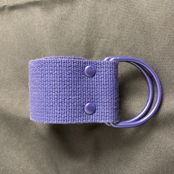 Esprit canvas Belt, Navy Blue size M - Picture 3 of 5